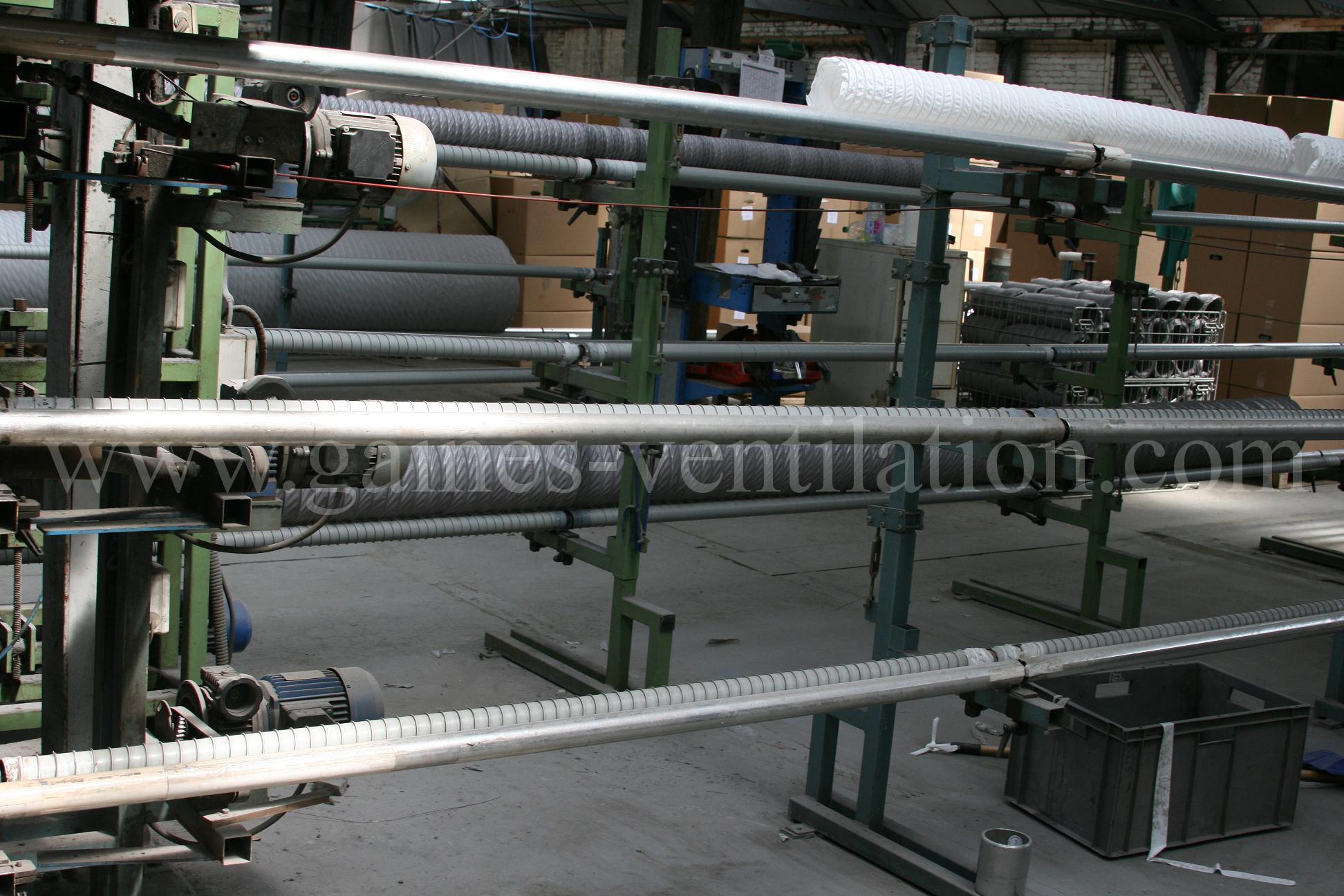Sodiamex fabrique des gaines souples vmc, gaines de ventilation en pvc et aluminium