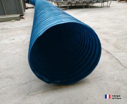 Gaine ventilation semi lourde bleue (Airflex N) Ø 102 mm - L : 6 m