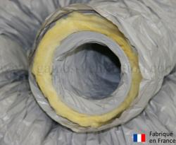 Gaine ventilation isolée épaisseur 25 mm (Airflex PK) 