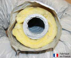 Gaine ventilation isolée épaisseur 50 mm (Airflex PK²) Ø 100 mm - L : 6 m